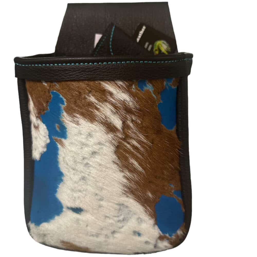 Shell pouch - Hair on cowhide