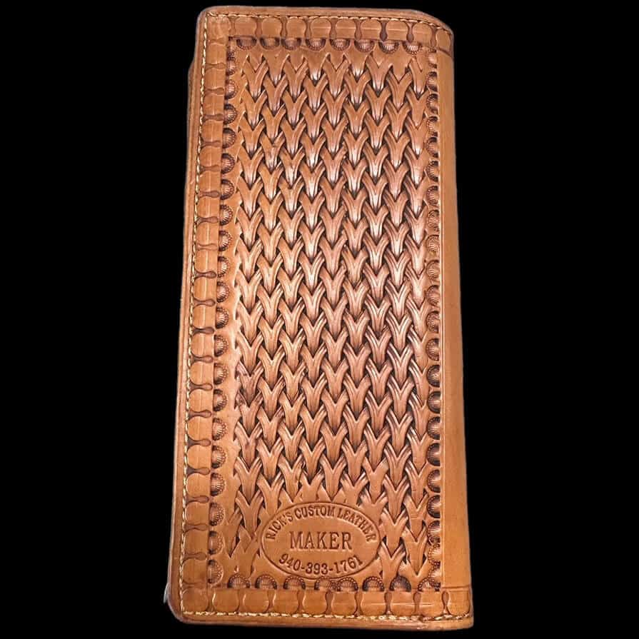 Tally Book - Hand Tooled - Image 2