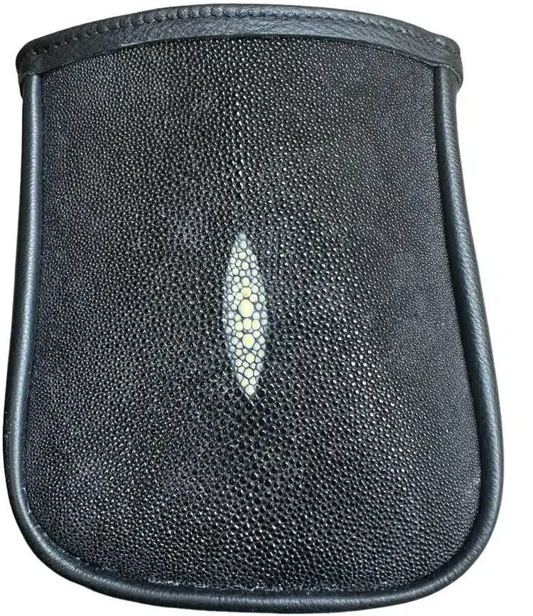 Shell Pouch - Stingray - Black