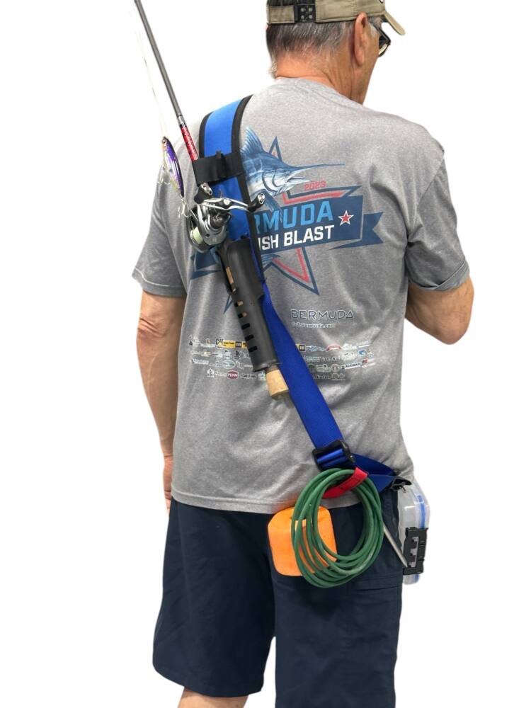 Custom shoulder wader strap