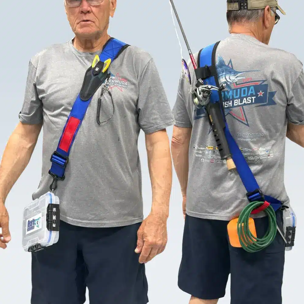 hot pink wade fishing strap