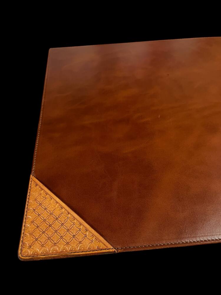 Custom Leather Desk Pad - Image 2