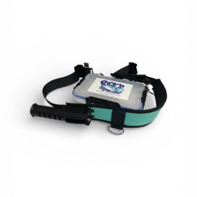 Aqua w/navy blue accents