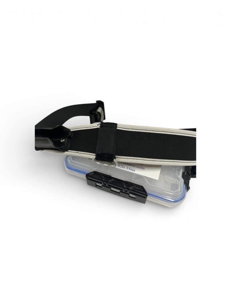 Wading strap - Navy blue w/gray accents